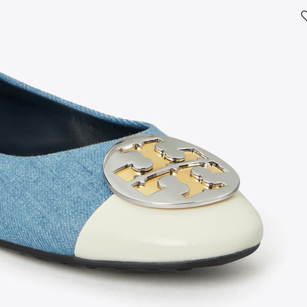 Tory Burch CLAIRE CAP-TOE BALLET - Picture 4 of 4